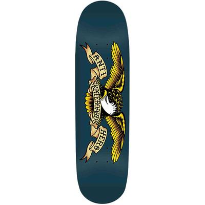 Antihero Blue Meanie Shaped Eagle Skateboard Deck, 8.75