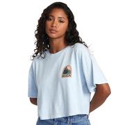 RVCA Boyfriend Crop 2 Short Sleeve T-Shirt
