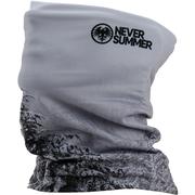 Never Summer Snowy Pines Double Layer Neck Tube WHT