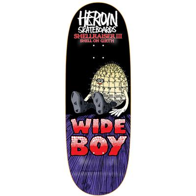 Heroin Shellraiser 3 Skateboard Deck, 10.75