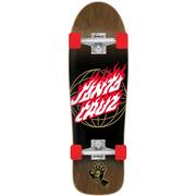 Santa Cruz Global Flame Dot Complete Cruiser Skateboard, 9.7