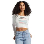 Billabong Find Your Coast Long Sleeve Crop T-Shirt