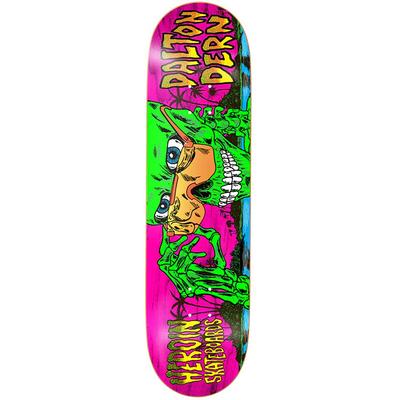 Heroin Dern Skeleton Skateboard Deck, 8.5