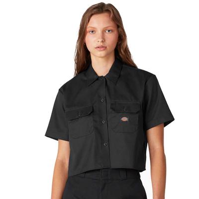 Dickies Women's Cropped Short Sleeve Work Shirt